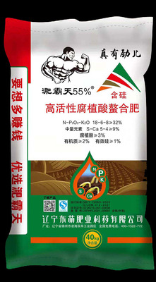 肥霸天18-6-8 含硅高活性腐植酸螯合肥